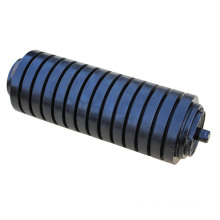 Supply Conveyor Comb Type Return Rubber Ring impact Roller idler for sand crusher spare parts